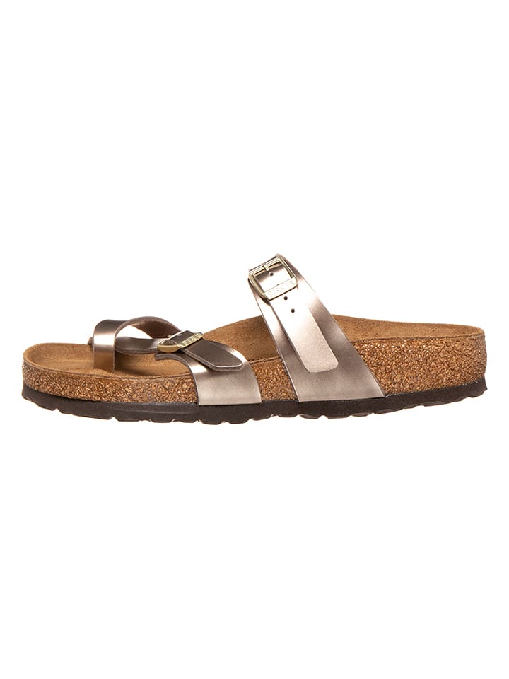 Birkenstock Japonki "Mayari" w kolorze szarobrązowym rozmiar: 37