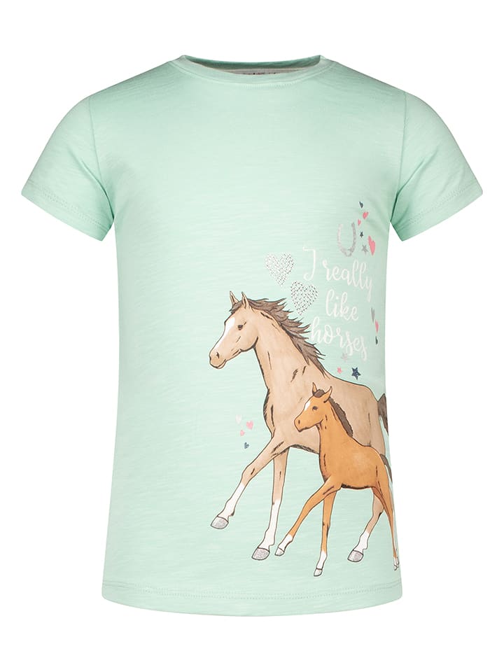 Salt and Pepper Koszulka w kolorze jasnozielonym rozmiar: 128/134