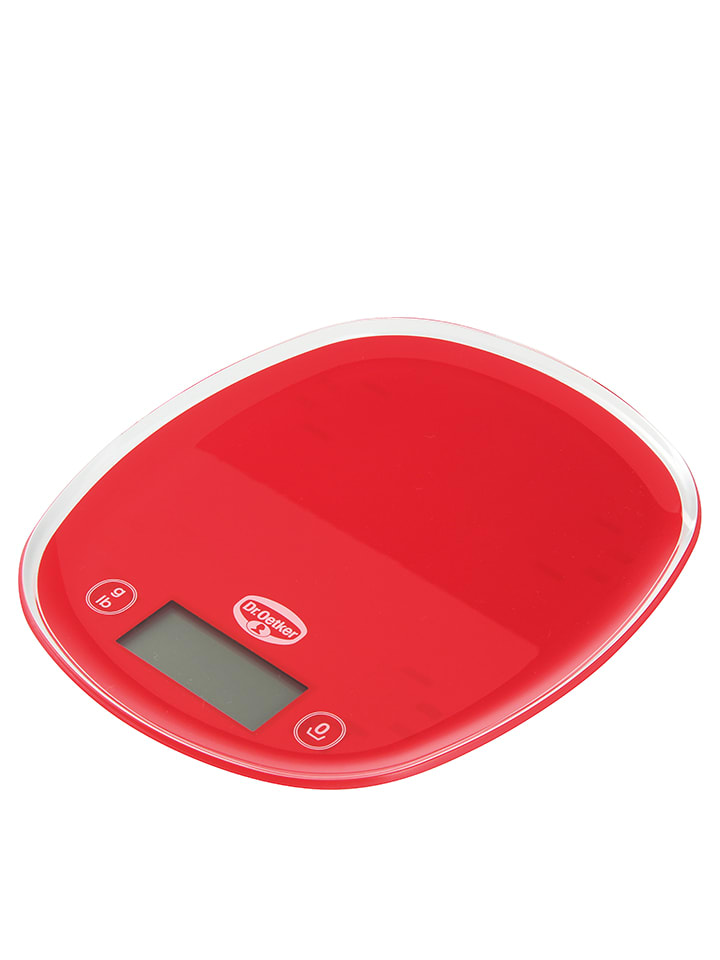 Dr. Oetker Waga w kolorze czerwonym rozmiar: onesize