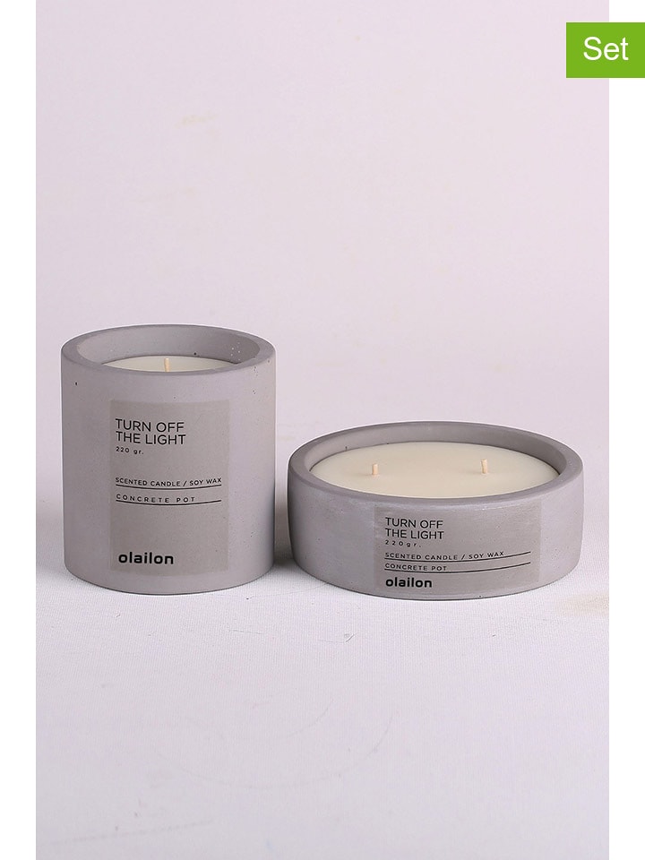 Scandinavia Concept Świece zapachowe (2 szt.) "Turn Off The Light" - 2 x 220 g rozmiar: onesize