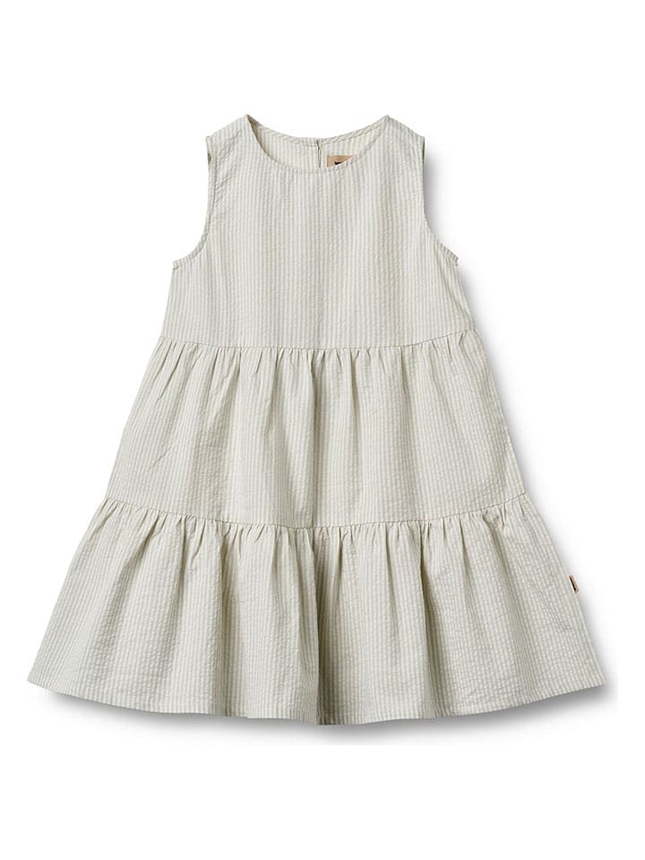 Wheat Sukienka "Luise" w kolorze szaro-kremowym rozmiar: 110