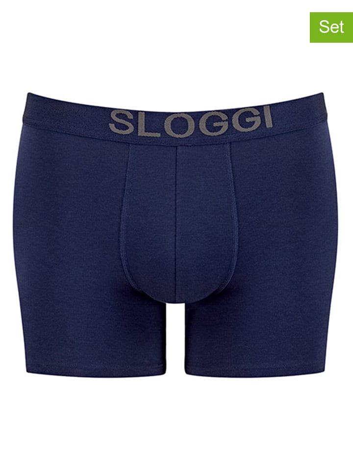 Sloggi Bokserki (2 pary) w kolorze granatowym rozmiar: XXL