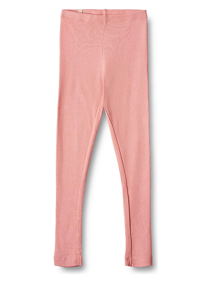 Wheat Legginsy "Maddy" w kolorze jasnoróżowym rozmiar: 152