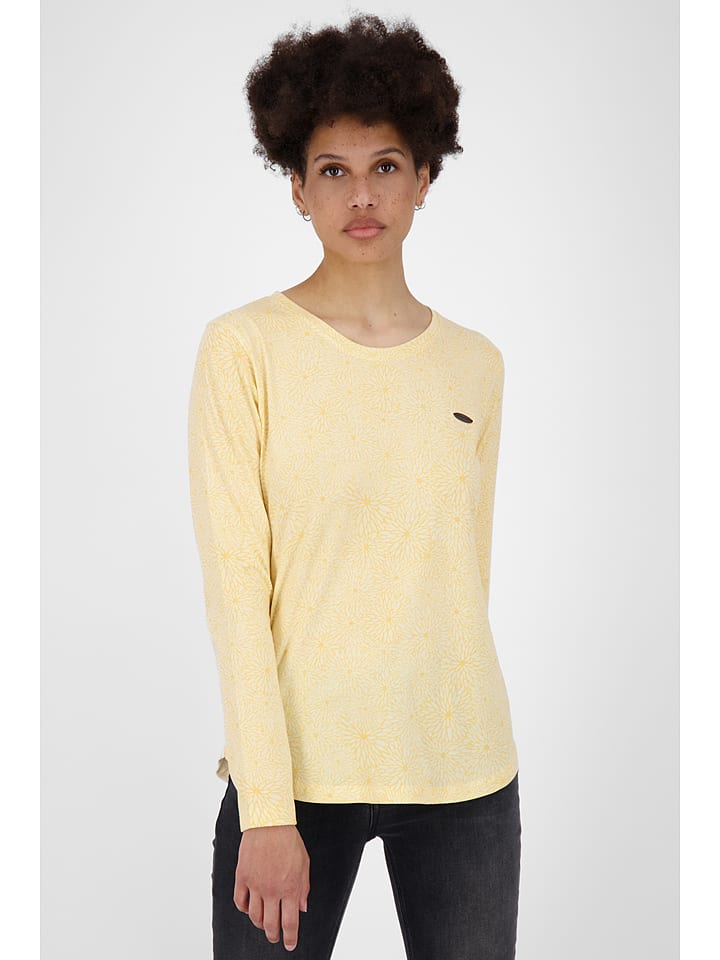 alife and kickin Koszulka "LeaAK B" w kolorze żółtym rozmiar: M