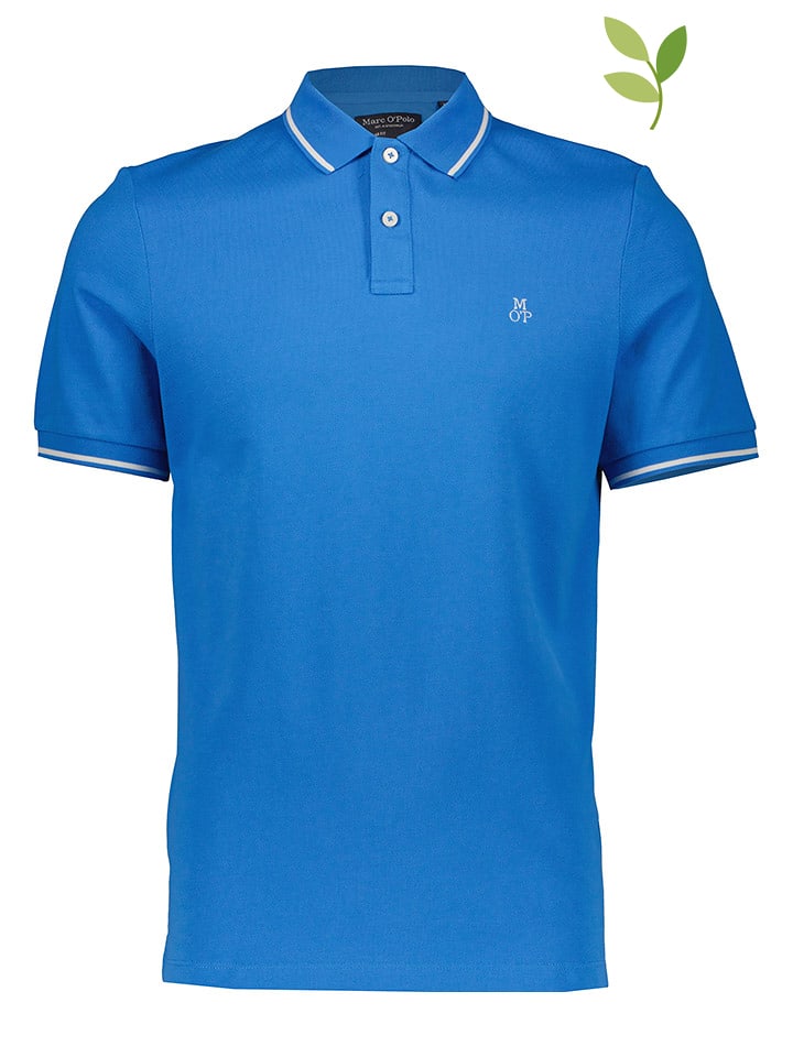 Koszulka polo w kolorze niebieskim