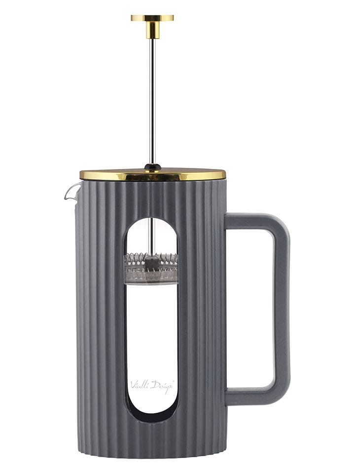 Vialli Design Dzbanek w kolorze szarym do herbaty - 1 l rozmiar: onesize