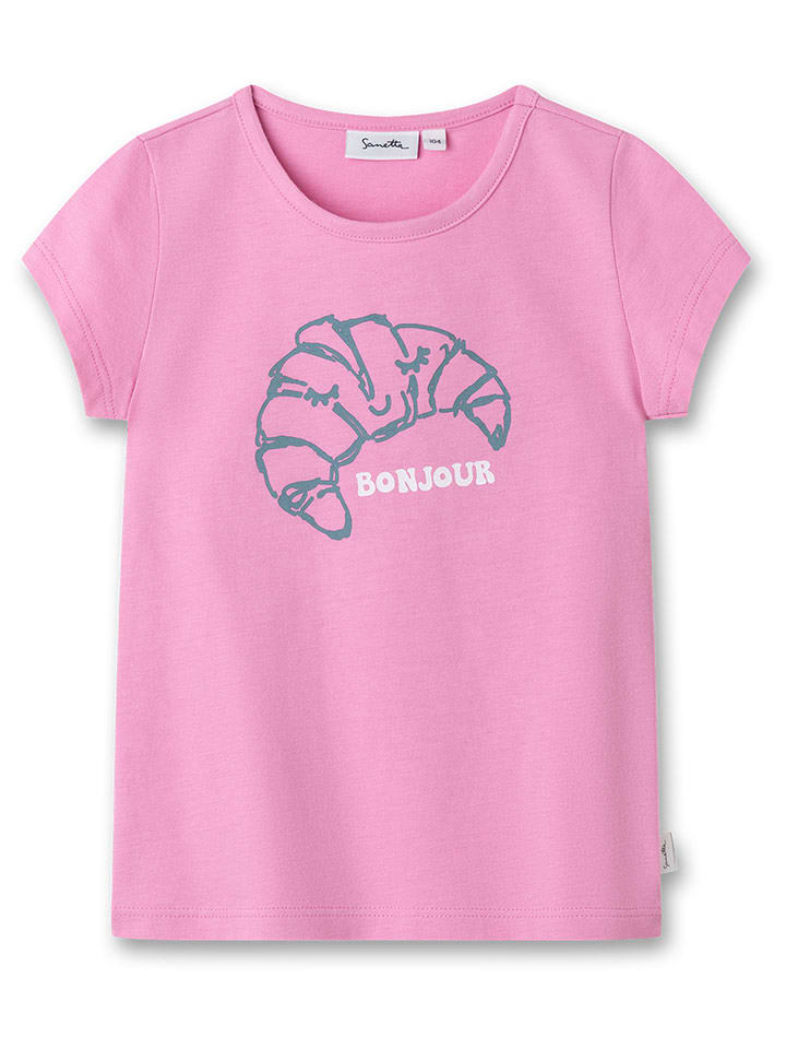 Sanetta Kidswear Koszulka w kolorze jasnoróżowym rozmiar: 104