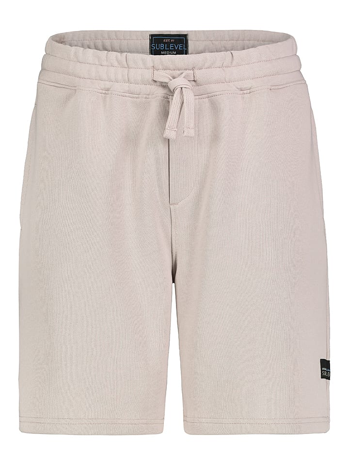Sublevel Szorty dresowe w kolorze beżowym rozmiar: S