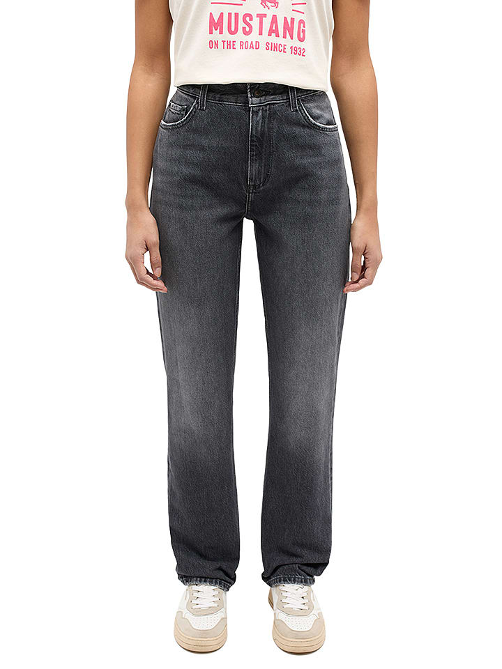 Mustang Dżinsy "Brooks" - Regular fit - w kolorze antracytowym rozmiar: W31/L32