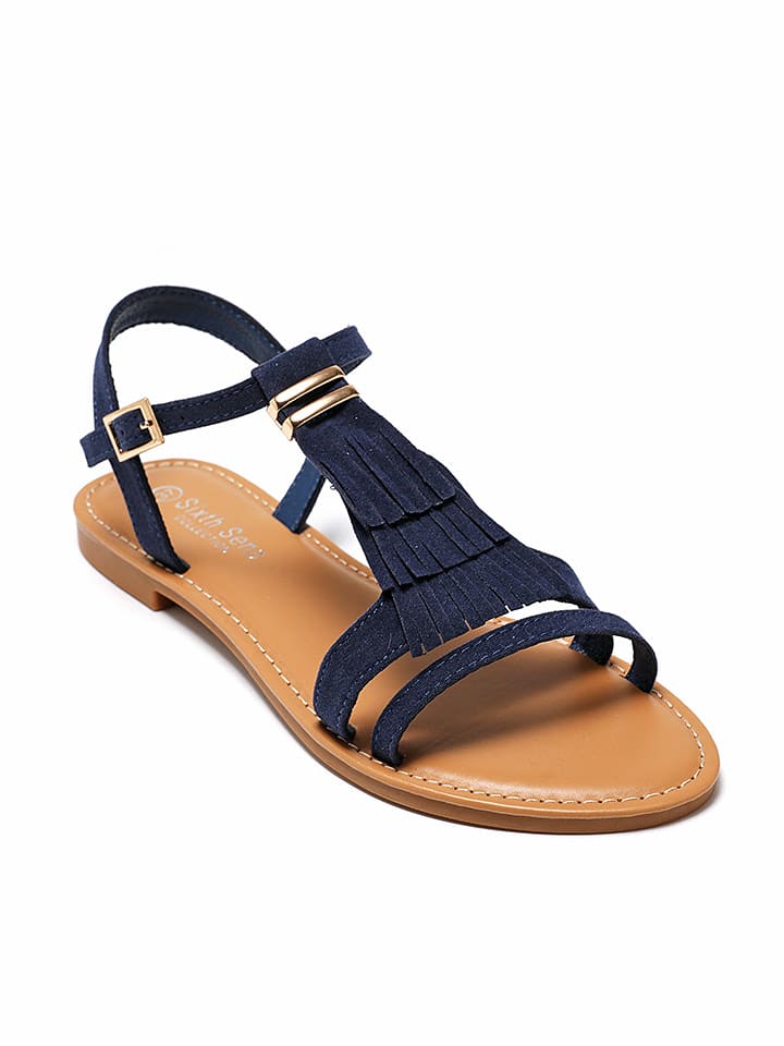 Sandały w kolorze granatowym