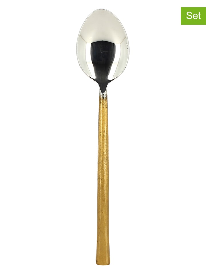 Ogo Living Łyżki (6 szt.) w kolorze złotym rozmiar: onesize