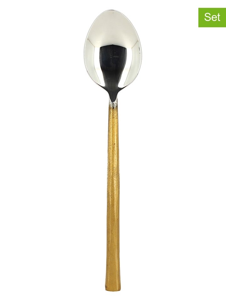 Ogo Living Łyżki (6 szt.) w kolorze złotym rozmiar: onesize