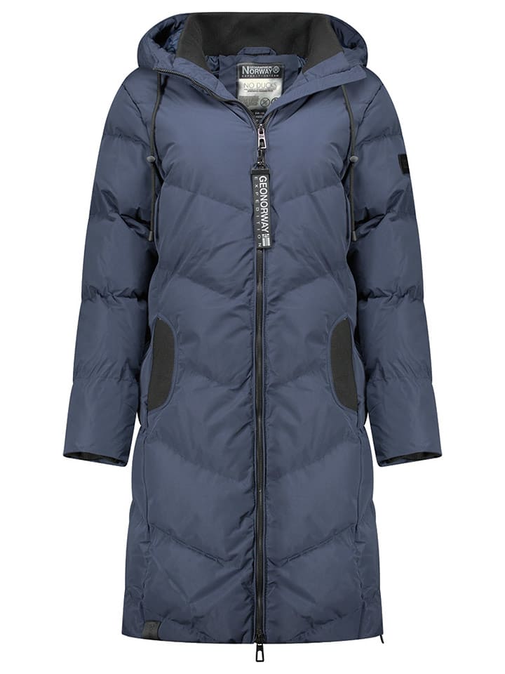 Geographical Norway Płaszcz zimowy "Bonus" w kolorze granatowym rozmiar: XXL
