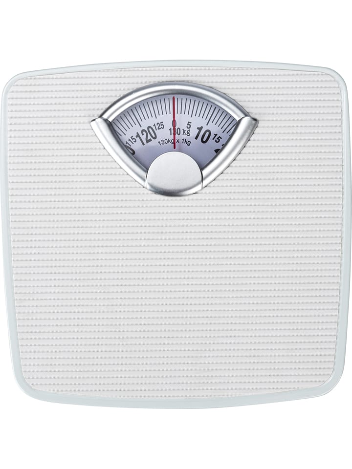 Wenko Waga łazienkowa w kolorze białym - 27 x 4,5 x 26,5 cm rozmiar: onesize