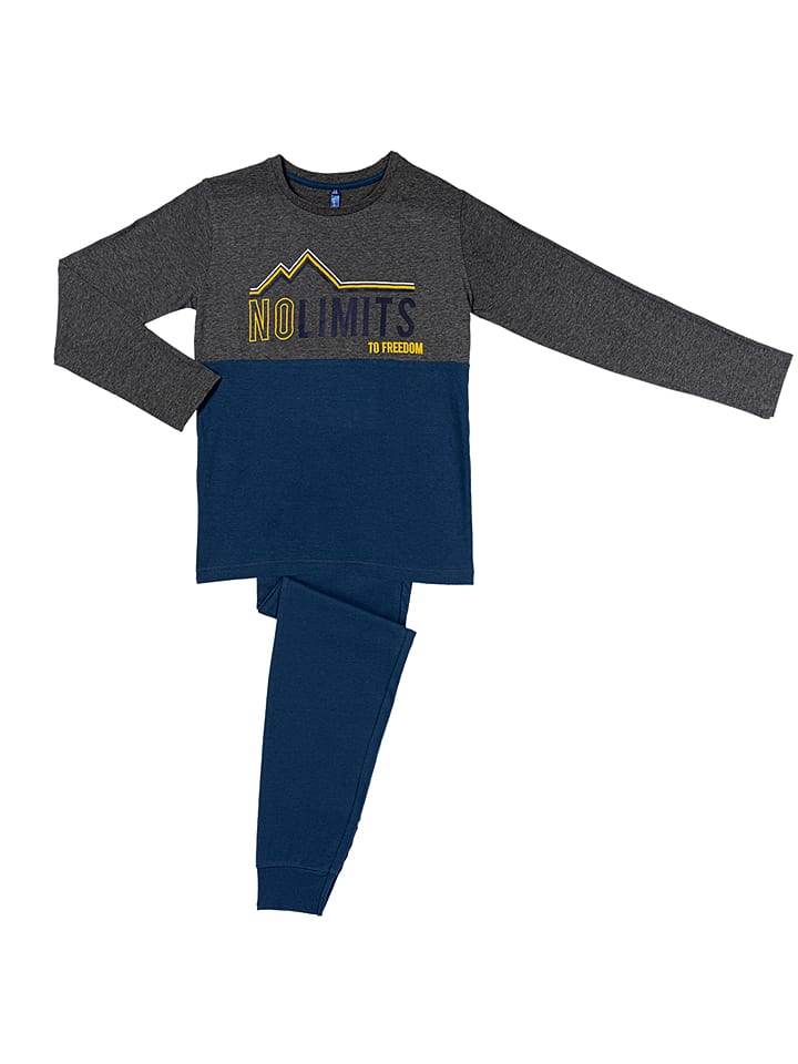 Lenny Sky Piżama w kolorze granatowo-antracytowym rozmiar: 164