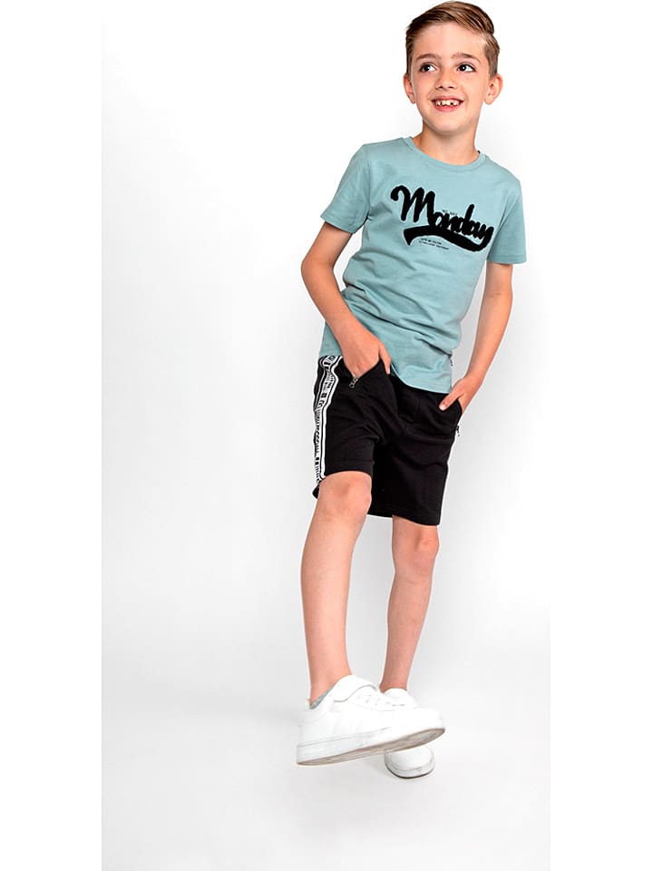 no way monday Szorty dresowe w kolorze antracytowym rozmiar: 140