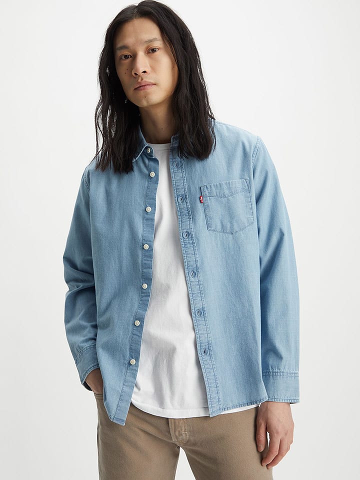Levi´s Koszula dżinsowa w kolorze błękitnym rozmiar: M