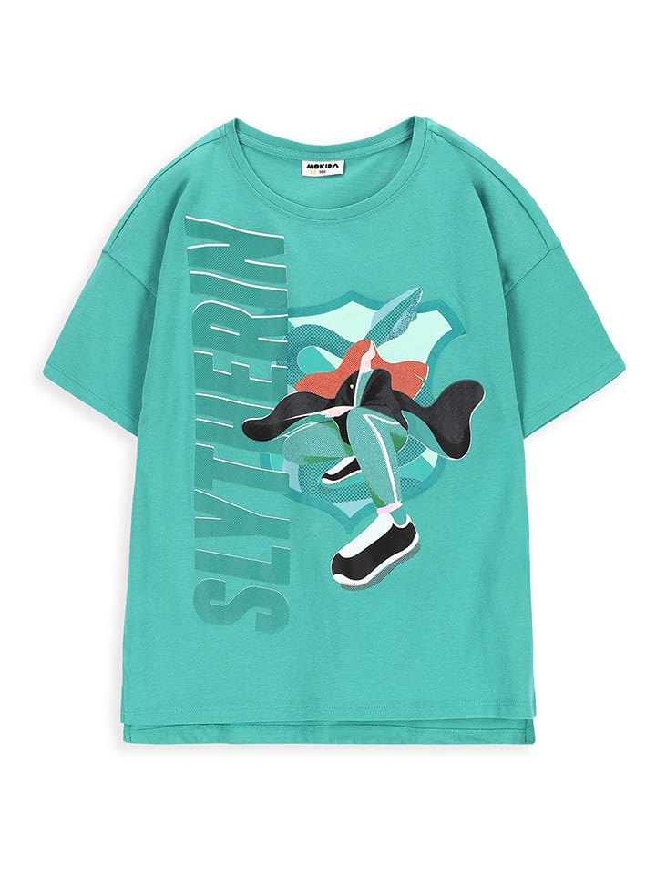 MOKIDA Koszulka w kolorze turkusowym rozmiar: 128