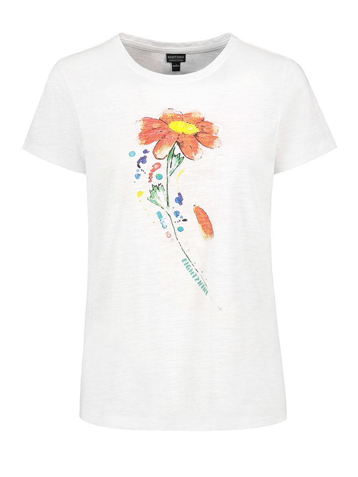 Eight2Nine Koszulka w kolorze białym rozmiar: XS