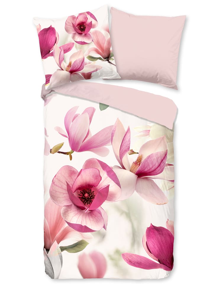 Good Morning Komplet pościeli renforcé "Magna" w kolorze różowym rozmiar: 135x200 cm