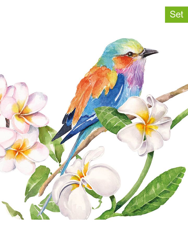 ppd Serwetki (40 szt.) "Sri Lanka" ze wzorem - 2 x 20 szt. rozmiar: onesize