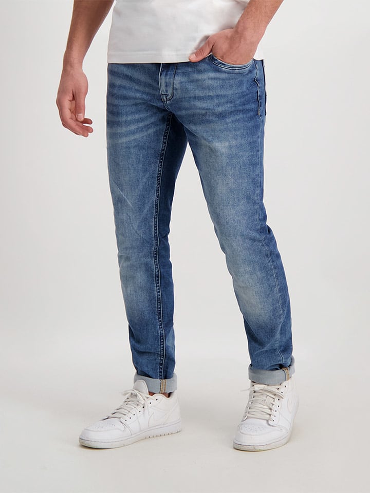 Cars Jeans Dżinsy "Blast" - Slim fit - w kolorze niebieskim rozmiar: W34/L34