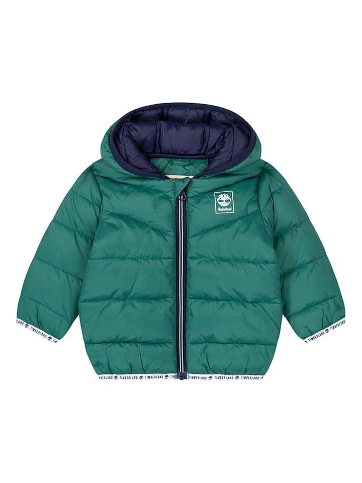 Timberland Kurtka pikowana w kolorze zielonym rozmiar: 86