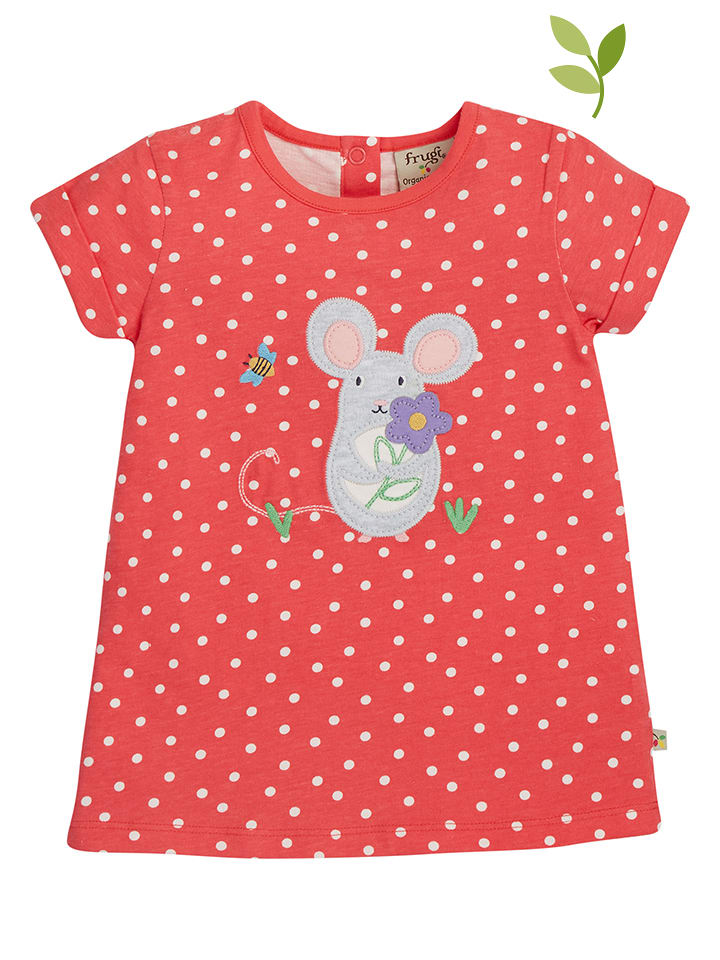 Frugi Koszulka w kolorze czerwonym rozmiar: 74/80