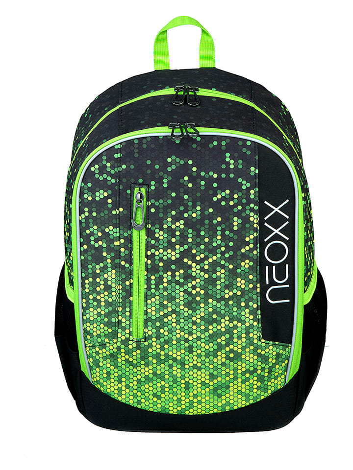 neoxx Plecak "Flow" w kolorze zielonym - 28 x 42,5 x 18 cm rozmiar: onesize