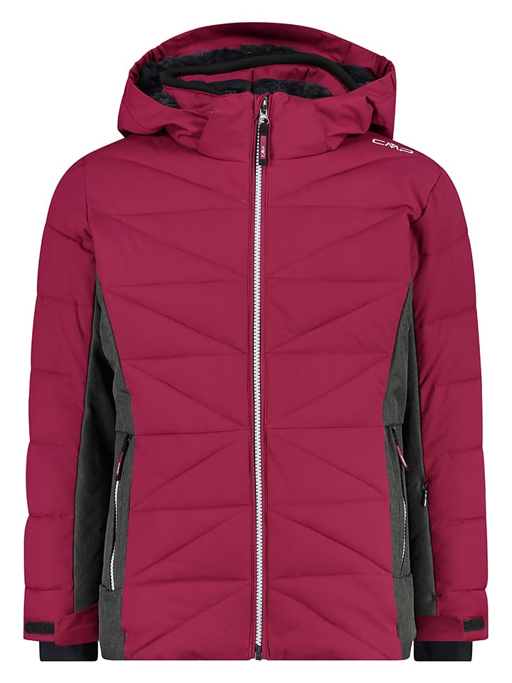 CMP Kurtka narciarska w kolorze czerwonym rozmiar: 128