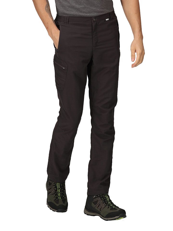 Regatta Spodnie funkcyjne "Leesville II" w kolorze antracytowym rozmiar: 56