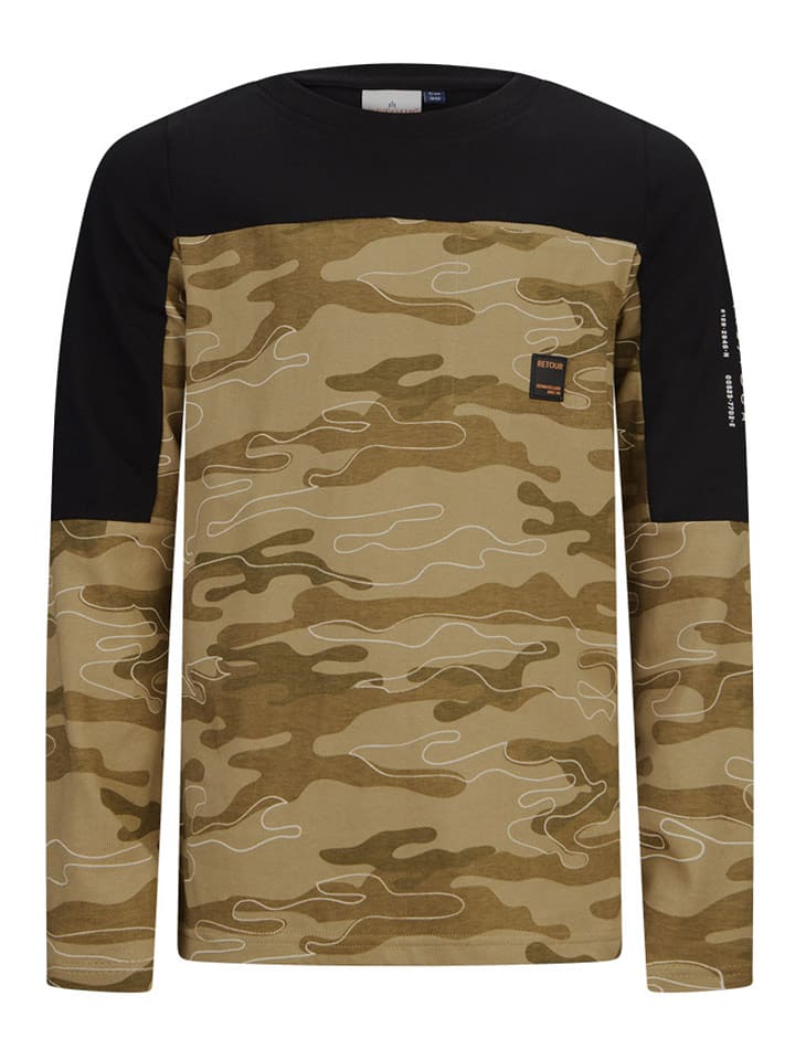 Retour Koszulka "Sef" w kolorze beżowym rozmiar: 110