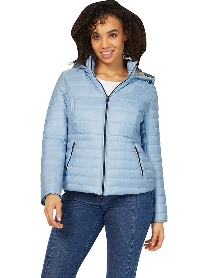 Heine Kurtka pikowana w kolorze błękitnym rozmiar: 36