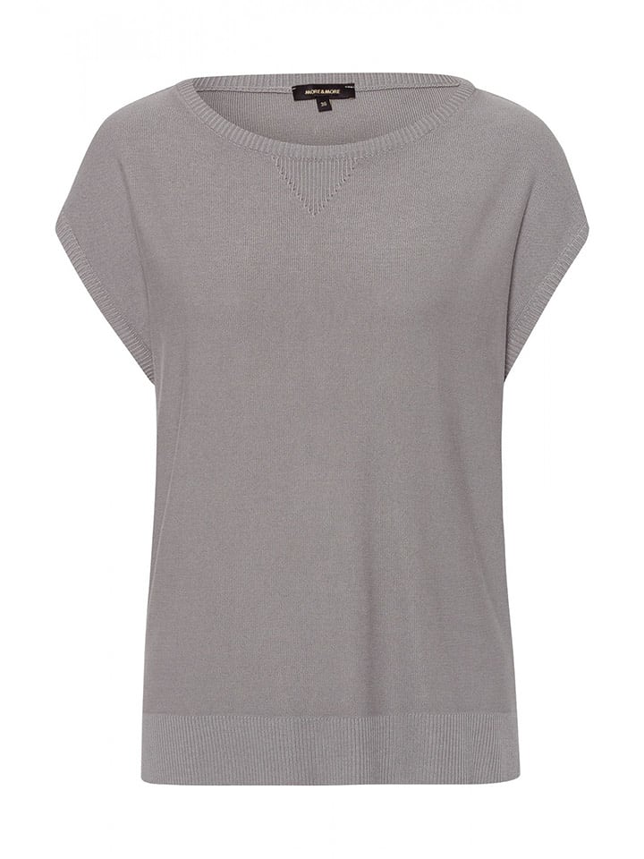 More & More Bezrękawnik w kolorze szarym rozmiar: 46