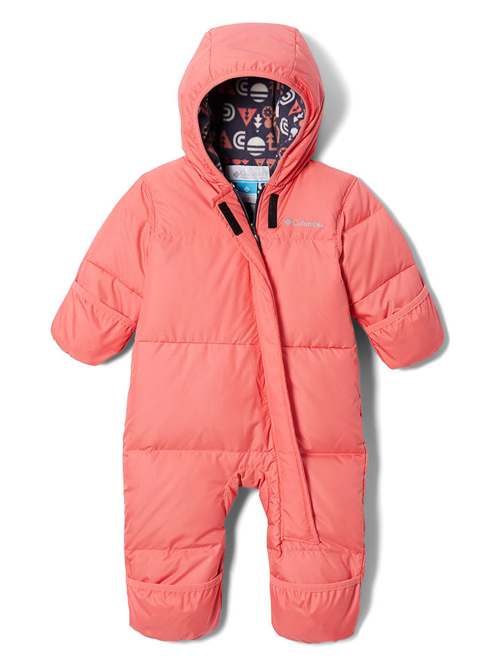 Columbia Kombinezon zimowy "Snuggly Bunny" w kolorze jasnoróżowym rozmiar: 68