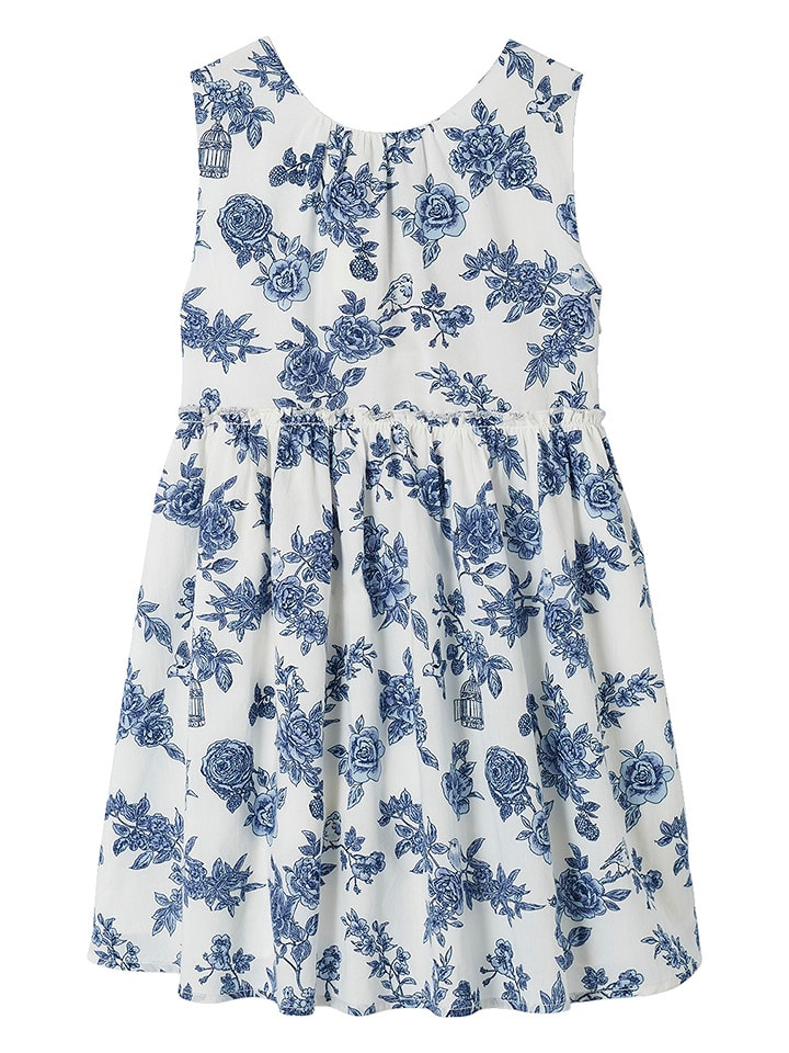 vertbaudet Sukienka w kolorze białym rozmiar: 152