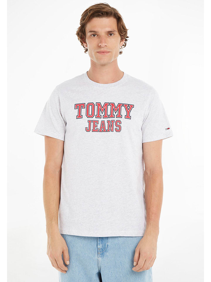 Tommy Hilfiger Koszulka "Essential" w kolorze szarym rozmiar: XXL