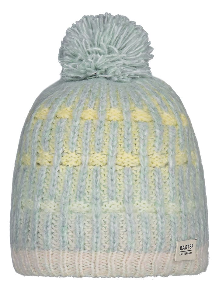 Barts Czapka "Poppsy" w kolorze błękitno-żółtym rozmiar: 53 cm