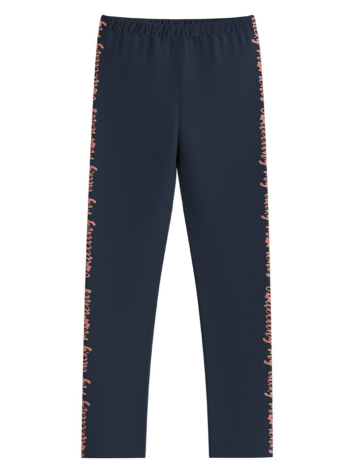 s.Oliver Legginsy w kolorze granatowym rozmiar: 98