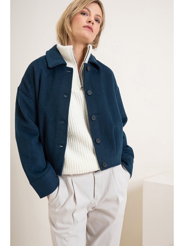 Josephine & Co Kurtka koszulowa w kolorze granatowym rozmiar: 44