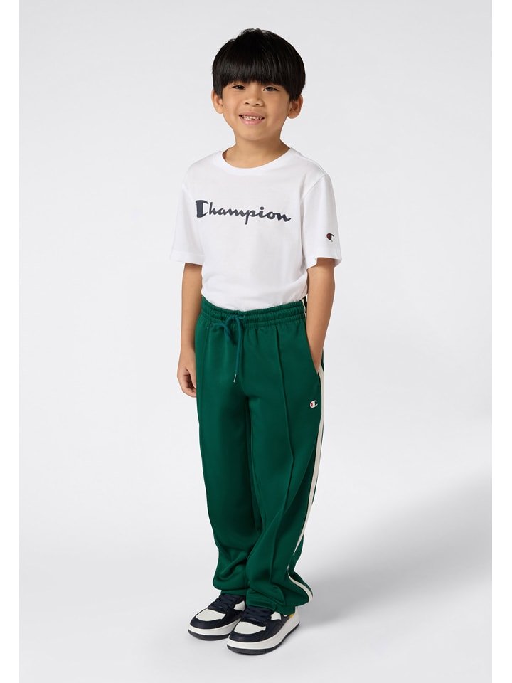 Champion Spodnie dresowe w kolorze zielonym rozmiar: 158/164