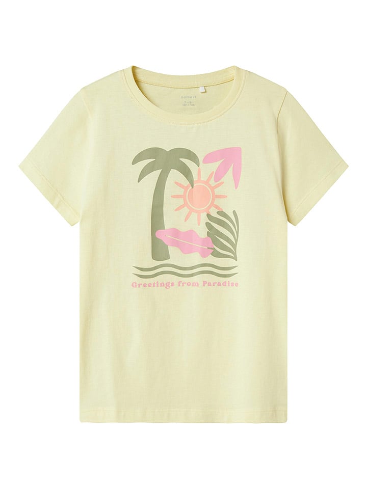 name it Koszulka w kolorze żółtym rozmiar: 122/128