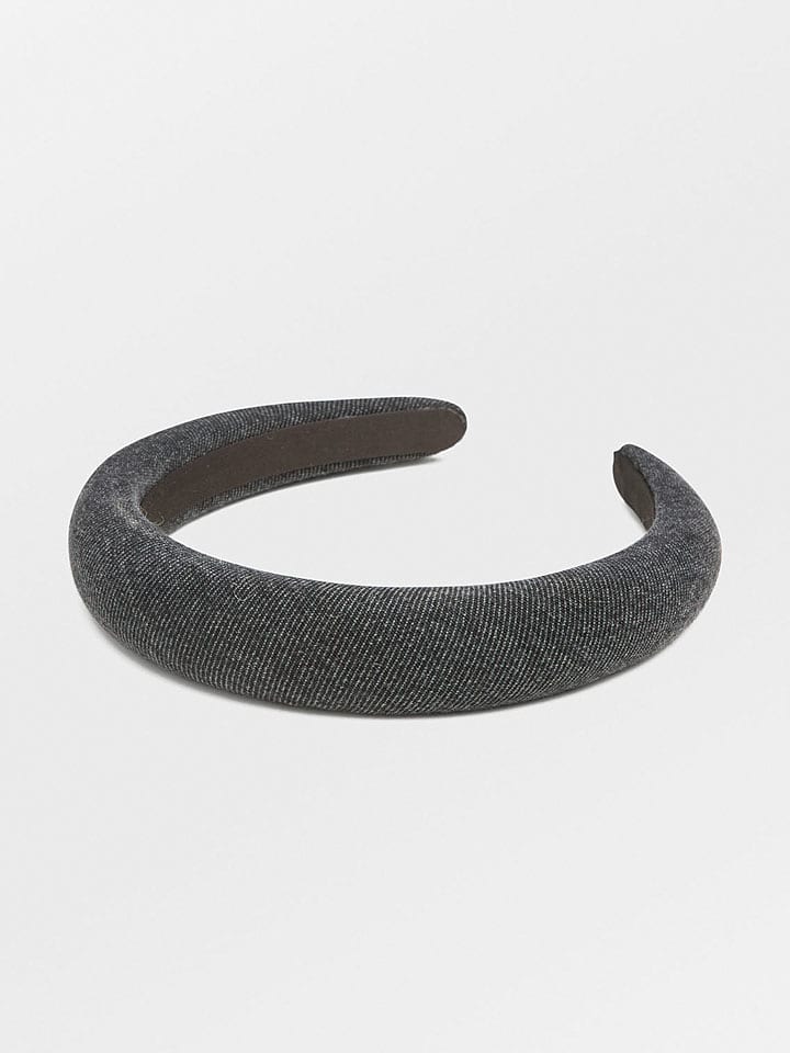 Becksöndergaard Opaska w kolorze ciemnoszarym do włosów rozmiar: onesize