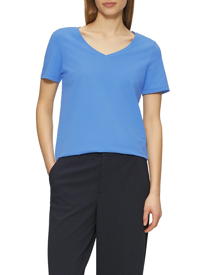 s.Oliver Koszulka w kolorze niebieskim rozmiar: 36