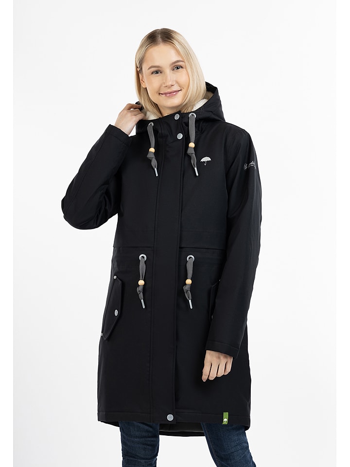 Schmuddelwedda Parka w kolorze czarnym rozmiar: S