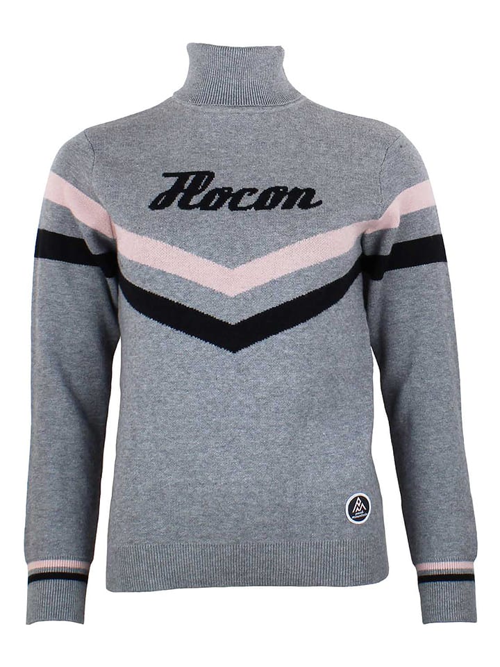 Peak Mountain Sweter w kolorze szarym rozmiar: M