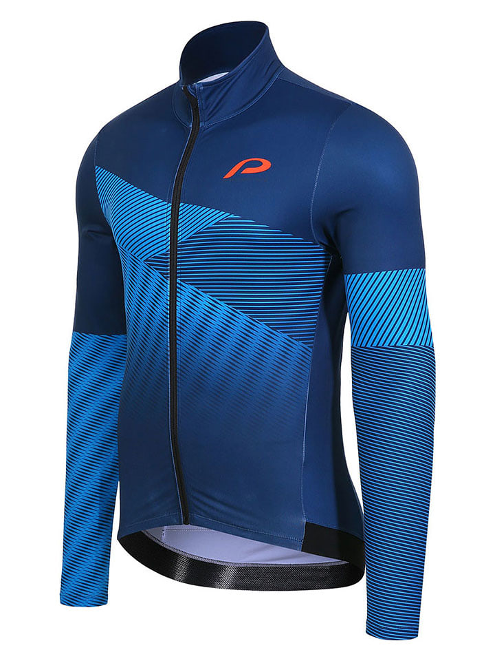 Protective Koszulka kolarska "Straight Edge" w kolorze niebieskim rozmiar: XXL