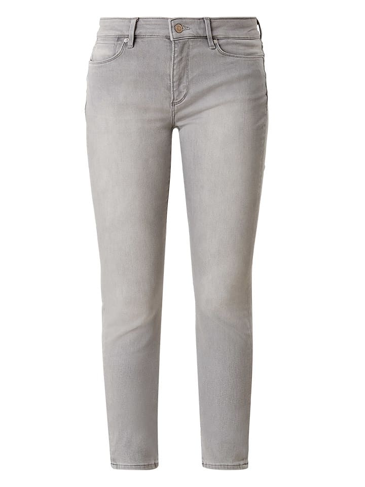 s.Oliver Dżinsy - Slim fit - w kolorze szarym rozmiar: 46