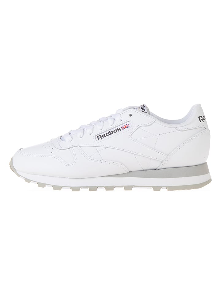 Reebok Skórzane sneakersy "Classic Leather" w kolorze białym rozmiar: 41