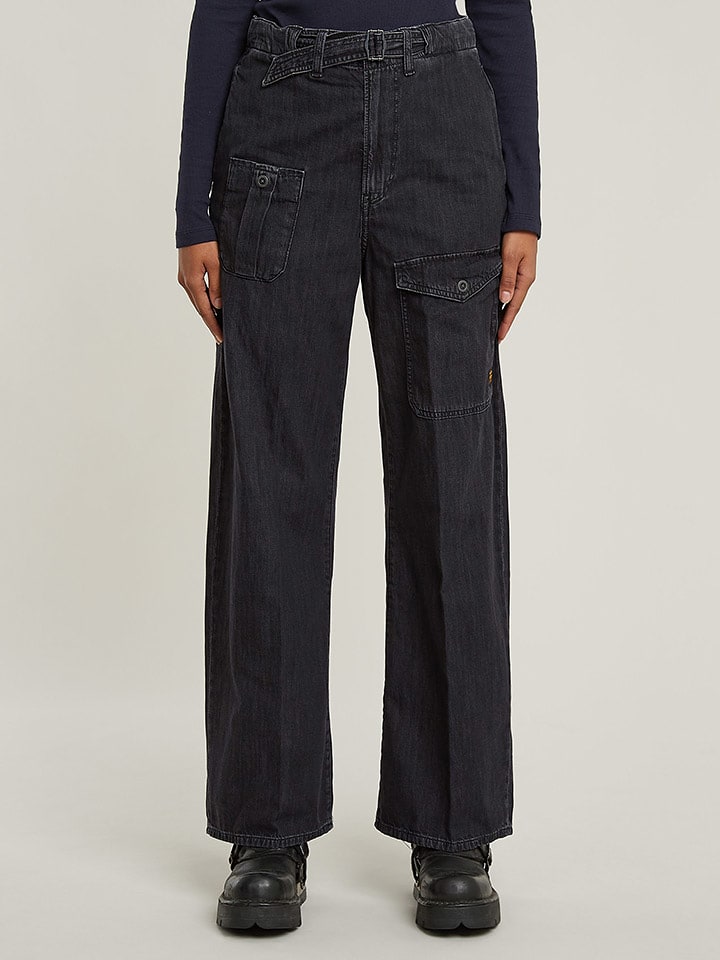 G-Star Bojówki w kolorze czarnym rozmiar: W31/L34